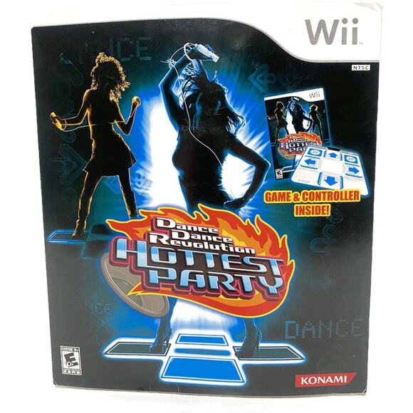 Wii Dance Dance Revolution Hottest Party Game and Controller Nintendo Wii Bundle - Picture 4 of 11